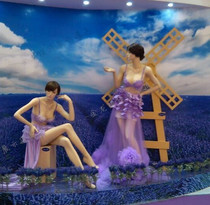 Sexy underwear female full-body model props skin color makeup simulation human adjustment underwear model props