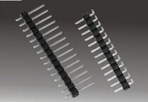 2 0MM 1*40PIN straight pin straight insert 40P single row pin gold plated environmentally-friendly connector hot sell spot