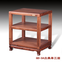 Yinyue Huidian GD-3A Tiger Claw Classical Single Layer Solid Wood Rack Audio Frame