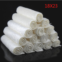 Japanese-style ultra-fine bamboo fiber non-oil dishwashing towel Water absorption does not lose hair Hundred cleaning towel rag