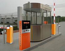 Standard parking lot fee management system community 1 in 1 out parking lot system parking gate chassis