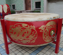 Painted Dragon Drum 1 M 5 Red Drum Drum Dragon Drum with Drum Stand Factory Direct