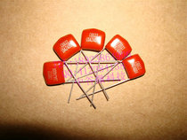 Metallization CBB22 capacitance 104J400V 0 1UF 100NF 5%