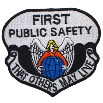 Public Safety First Armband Cloth Sticker Embroidery Sticker Sticker Custom