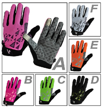 YOUNGYI Ice cool Lycra super wear-resistant palm outdoor gloves with touch bicycle gloves