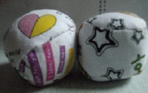 Physical fitness test sandbag fitness canvas 250g Loss of sandbag 1st grade Elementary school students with cartoon flirt small sandbag