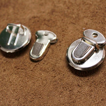 Luggage Buckle Lock Bag Buttoned Leather Bag Buttoned Bag Lock Bag Lock Luggage Lock