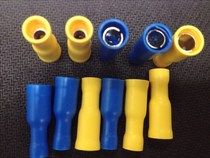PVC insulated sheath female plug wire terminal