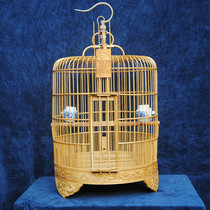 Bird cage bamboo Birdcage carved bird cage starlings and other large bird cages