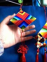 Dragon Boat Festival zongzi sachet winding sachet diy material winding thread Jade thread colorful rope weaving kindergarten Diamond handmade