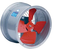Deventilator DF6G-4 Cylinder Industrial Fan Exhaust Fan with low noise axial flow pipe ventilator