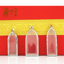 Zun Huang Thai Buddhist Accessories Standout Drug Master Dragon Lady Shell Stainless Steel Titanium Steel Necklace