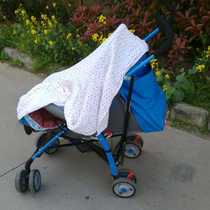 Infant spring and autumn gauze push carpets cotton carpets newborn baby sunshade blankets multifunctional carpets three sets