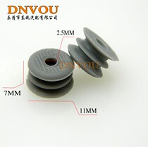 Silicone sealing plug connector ring connector special car waterproof plug 10mm diameter 3 turns 7021-8DT