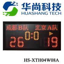 (Huanshan Science and Technology) Badminton Basketball Competition Mini electronic scoreboard with team name HS-XTH04W08A