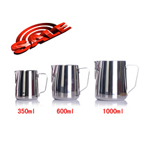 Ultra-thick 304 stainless steel coffee pull cup milk froth cup milk froth machine pull cylinder Milk Jar Milk Cup