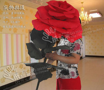 Paper Players Design Wedding Celebration Items Wedding Arrangement Road Leading Decoration Large Crinkle Flowers 0089#繁锦玫瑰