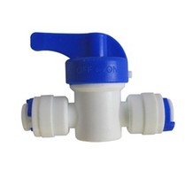 Water purifier water purifier water Family 2-point water switch valve accessories quick-Connect 2-point recoil ball valve