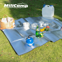 Outdoor camping moisture mat picnic mat childrens crawling mat aluminum cushion camping sleeping mat