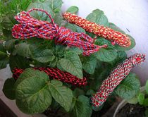 Indian characteristics auspicious blessing color clip gold silver silk thread hand rope handmade accessories Chinese knots beaded multi-color