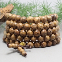 Exquisite chunchong Wood 108 beads handstring bracelet rosary 8MM