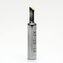 AT-20-SK small knife shaped soldering iron head 936 universal soldering iron head small cutter head K mouth