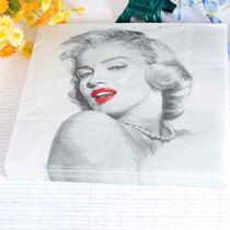 Manufacturers new mix of colorful printed napkins fashion face towels paper Monroe