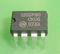 (home appliances repair accessories) switching power supply IC NCP1203P60 1203P60 straight inserts 8 feet