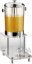 Cold stainless steel single even juice ding All-steel juice machine cafeteria