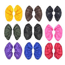 Thickened large wear-resistant waterproof shoe cover rainproof cloth mens and womens rainproof machine room shoe cover can be used repeatedly