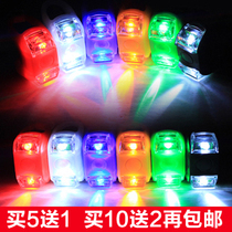 Bicycle lights Frog lights Night ride childrens scooter LED warning lights Taillights Decorative mountain bike equipment headlights