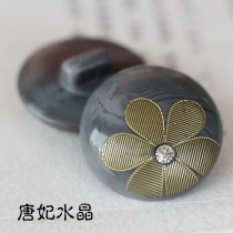 18-30mm Mushroom Taiwan Resin Buttons High-grade Buttons Coats Button Clothing Buttons Children Sweater Buttons