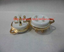 Vacuum-Tech new gold-plated large quadrangular foot tube holder 2A3 300B for building a shed for bile machines