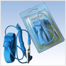 Manufacturer direct sales PVC white yarn antistatic bracelet PU bracelet for another sale without rope hand with wrist foot wristband