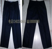 Retro 7485 sea cadre military pants wool woolen trousers Zhongshan suit 65 style red guard woolen pants