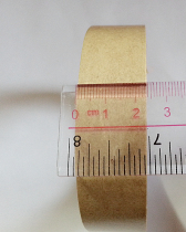 Kraft paper tape sealing tape Water kraft paper tape Kraft rubber tape Width 2 4CM length 15 m