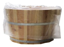 Bubble Foot Bucket Washbasin Cover Inner Lining Washing foot basin Sack Foot Bucket Bag Foot therapy Bag Liner Bath bag 65 * 75 Step up Garage