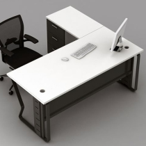 Shanghai Kai Bo office furniture panel large class desk simple modern boss desk computer desk manager table