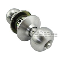 Solid force indoor bedroom door lock Ball lock Spherical door lock Stainless steel ball lock Spherical lock Pure copper lock core