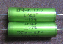 West Germany ERO 0 68u630V MKT 1813 beautiful sound film capacitor original box new long leg