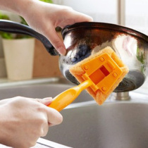 Do not hurt the hand handle Sponge wipe strong decontamination brush multifunctional kitchen cleaning brush