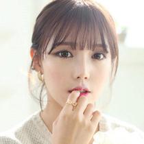 Wig bangs air bangs fake Lianghai film Ms. ultra-thin invisible no trace left oblique bangs hair film Korea