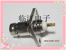 BNC-KF BNC with flange socket BNC panel Socket welding PCB plate BNC flange master plate 50 Ohu