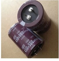 Imported electrolytic capacitor 450V560uF 400V560UF welding machine variable frequency capacitor 35X50 35X45