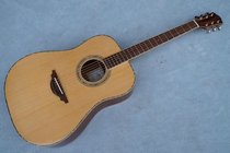 Cost-effective MagicHand magic hand SA600 spruce veneer 41 inch full board folk guitar