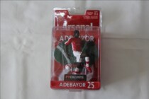 Premier League Gunners Arsenal FT CHAMPS football model doll number 25 Adebayor gift