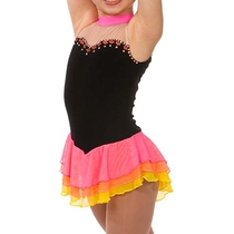 Ice spirit skating clothing figure skating protective gear skating ice skating clothing elbow protection children skating elbow BZLHYGW004