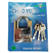 Tide edging padlock Anti-theft steel padlock Anti-pry plus hard lock Safety lock 40 50 60mm