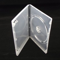 Transparent DVD box CD box High quality CD box Single disc with film can be inserted in the cover page Single disc DVD disc box