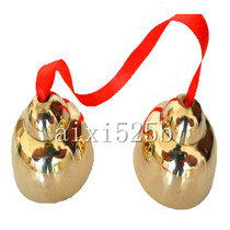 New store special price Orff Early teaching instrument children music teaching aids percussion instrument with rope pure copper big touch bell
